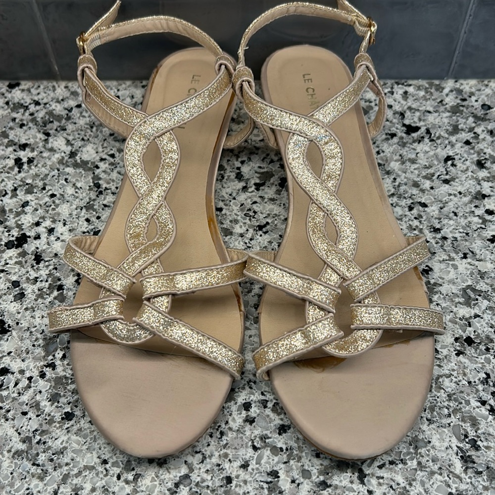 Le Chateau Gold Gladiator Sandalt